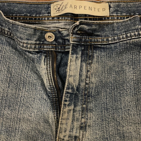 Arizona carpenter style blue jean shorts Size 34 - Picture 2 of 14